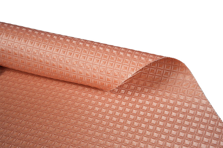 Fabraic fiberglass patrúnaithe jacquard uiscedhíonach agus dóiteáin - le haghaidh clúdach balla